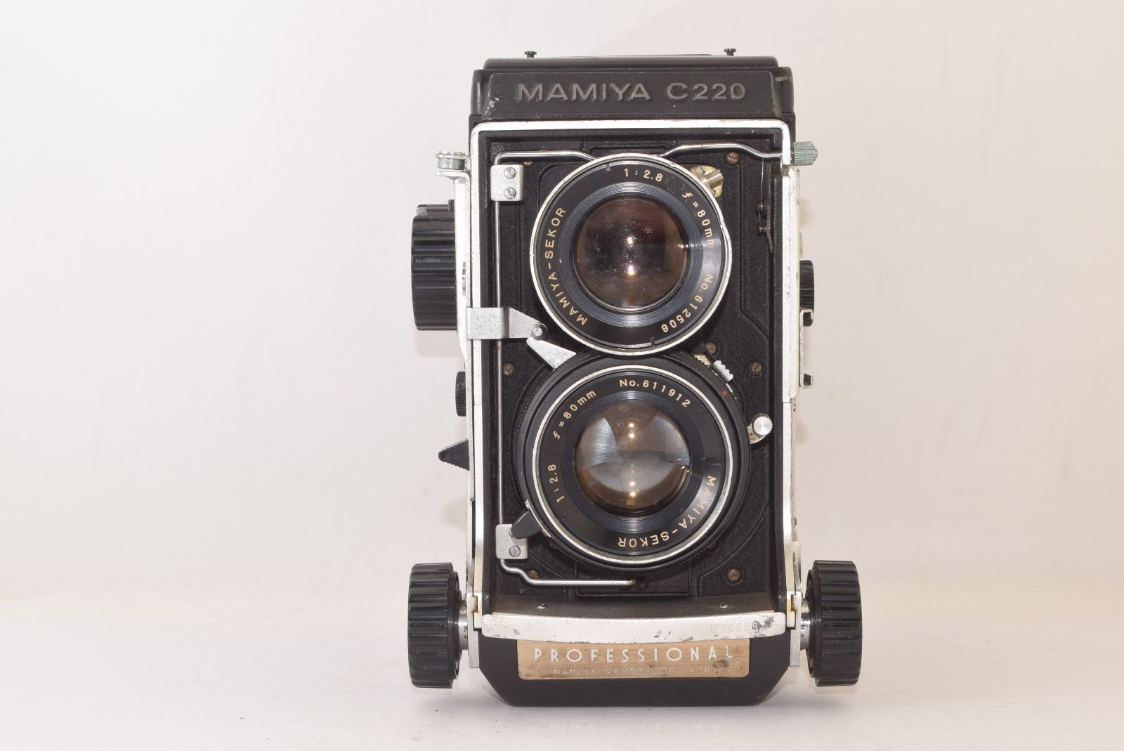 MAMIYA マミヤ C220 PROFESSIONAL + 80mm F2.8 二眼レフカメラ 