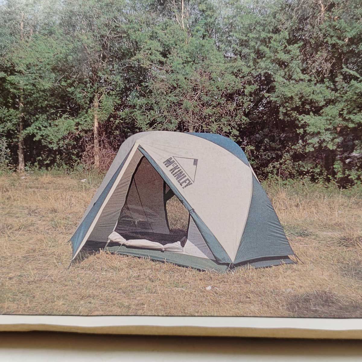 【中古・未使用品】[2点セット] MCKINLEY マッキンリー ツーリング ドーム テント TD-01HG エバーニュー テントマット 80 ビンテージ 昭和レトロ アウトドア キャンプ 未使用】[2点セット] MCKINLEY マッキンリー ツーリング ドーム