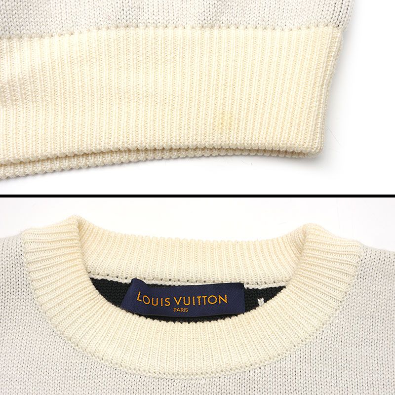 ルイヴィトン バーティションインタルシアニット サイズS 音符