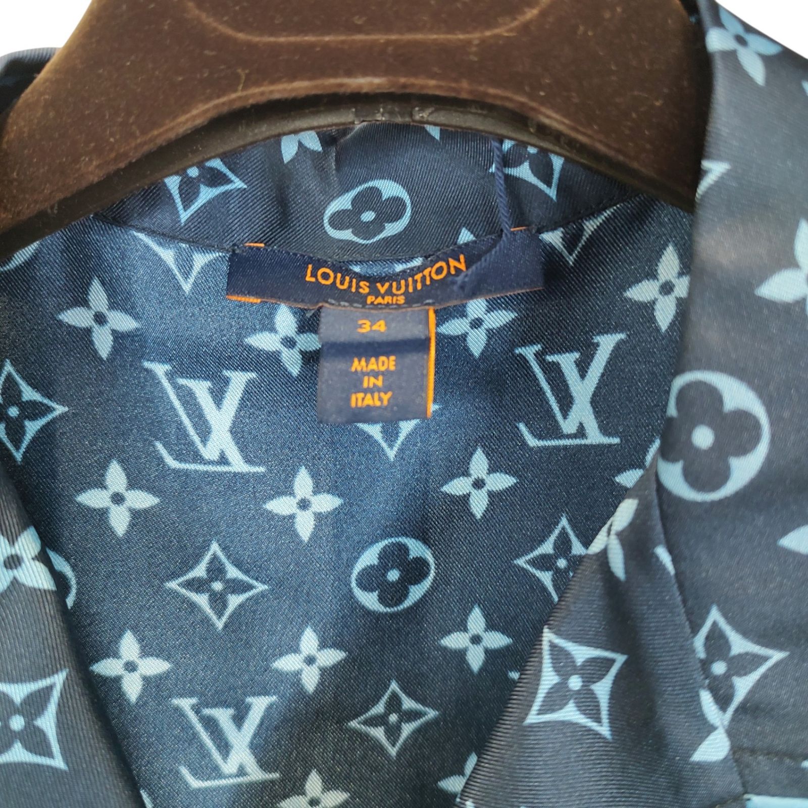 LOUIS VUITTON ルイ・ヴィトン 22AW モノグラム シルク サテン ナイト 