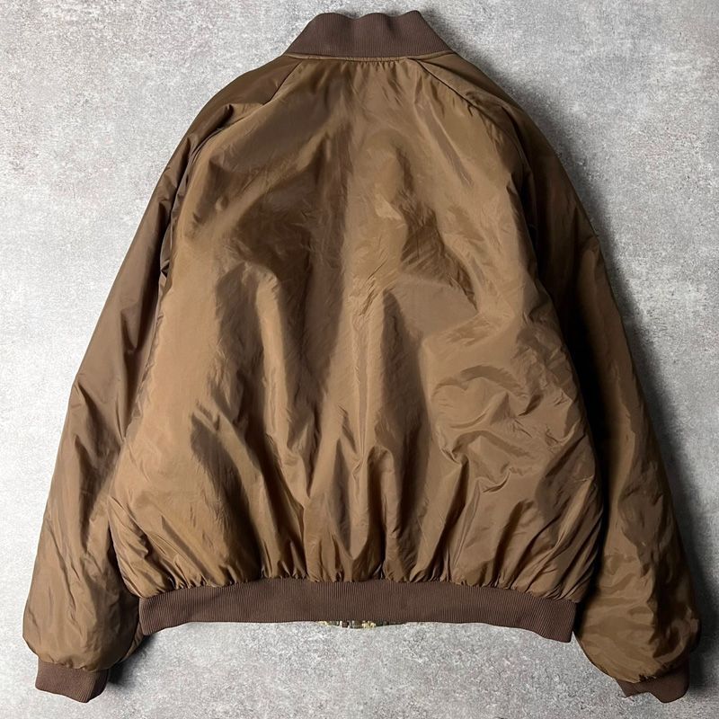 希少　90s Columbia リバーシブル　中綿　ボンバージャケット早い者勝ち 80s-90s Columbia コロンビア ナイロン リバーシブル ダウン