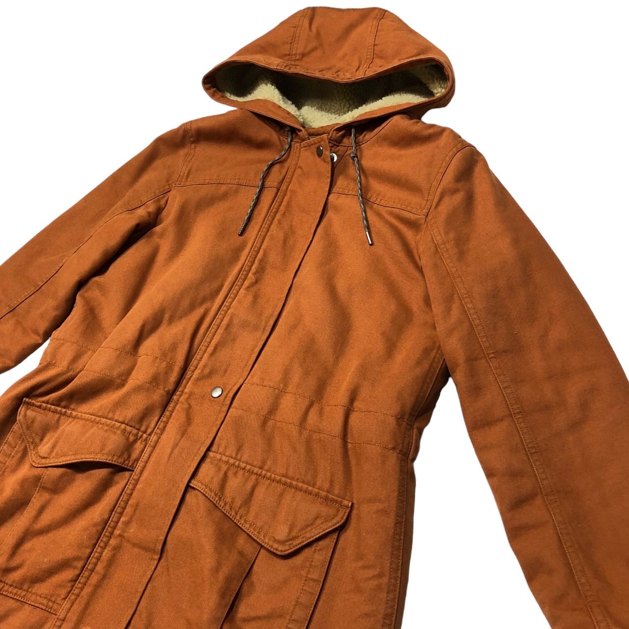 Patagonia(パタゴニア) インサレーテッド ボアジャケット モッズコート ダック地/コート STY28290 XS オレンジ - メルカリ