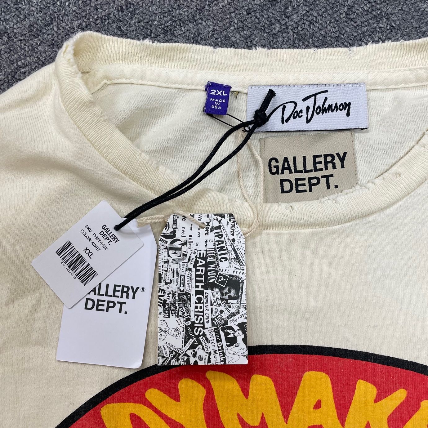 美品 GALLERY DEPT Doc Johnson 23SS TYMT-1032 TOYMAKER プリント 