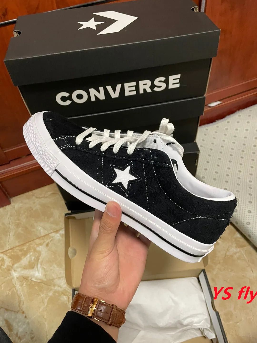 未使用 Converse ワンスターJ VTG コンバースタイムライン - メルカリ