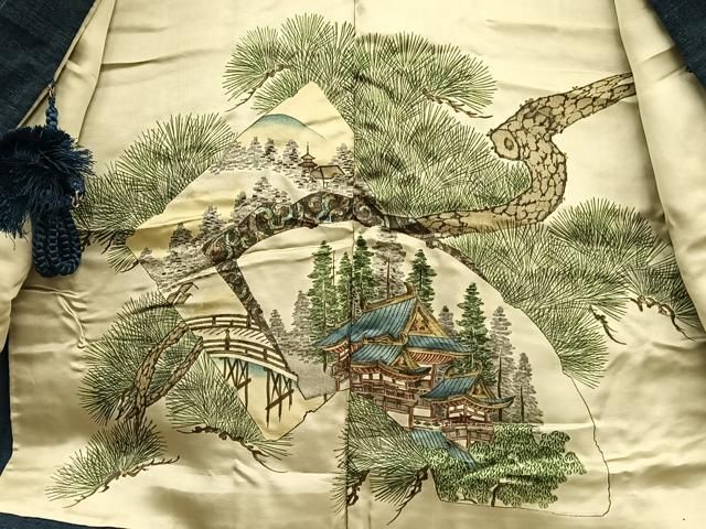 平和屋着物○男性 紬 アンサンブル 霞文 正絹 逸品 BAAT6651hv - メルカリ