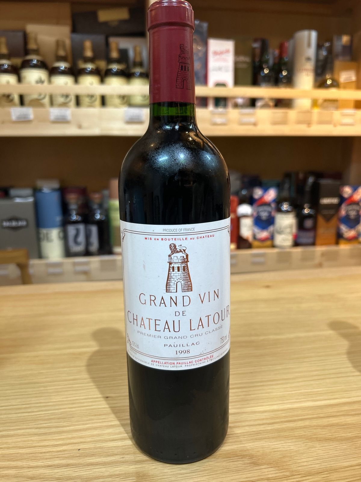 未開栓 シャトーラトゥール1998 750ml 未開栓☆シャトーラトゥール1998