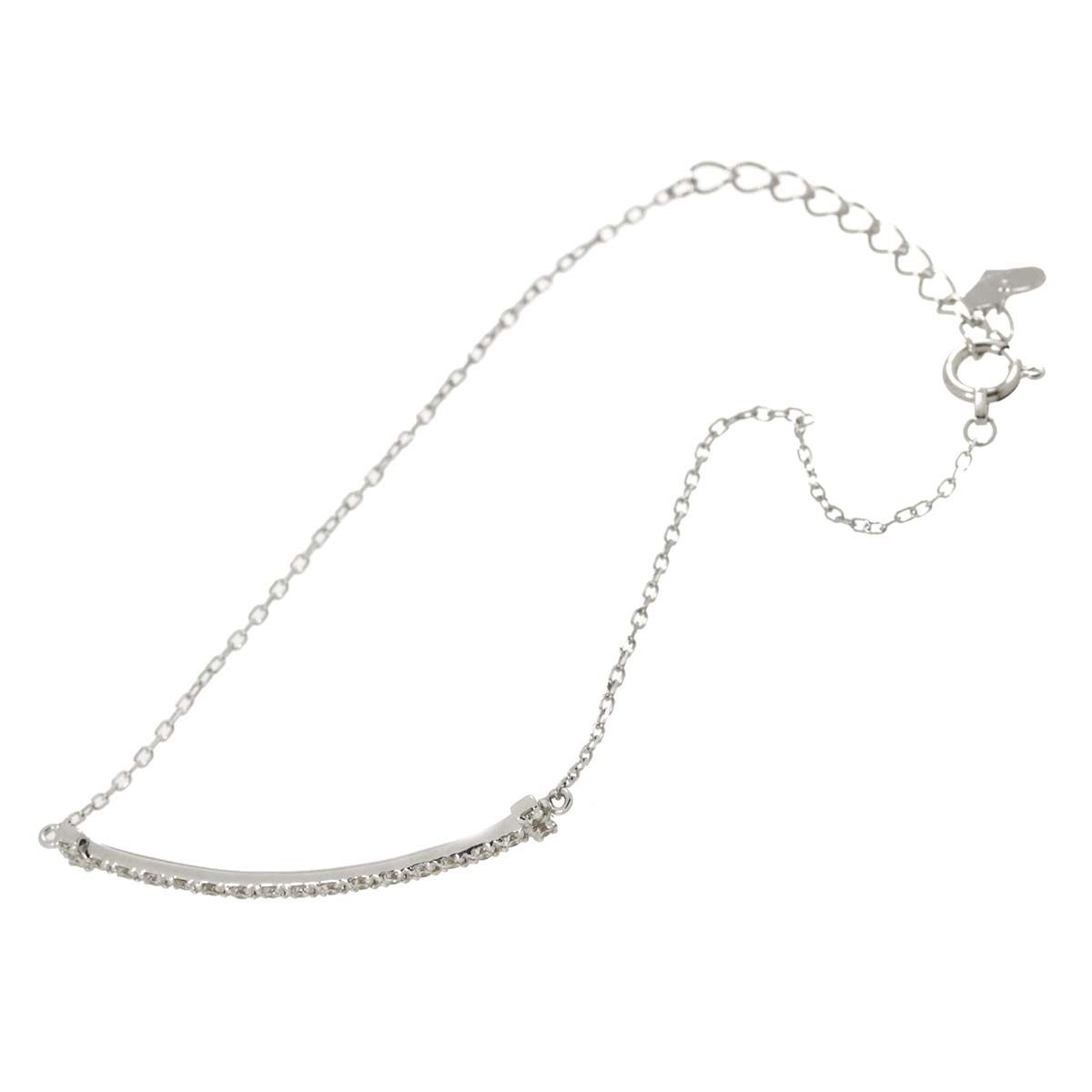 K18WG ダイヤ　ブレスレット K18WGダイヤブレスレット/質屋 さのや ブランド 通販サイト