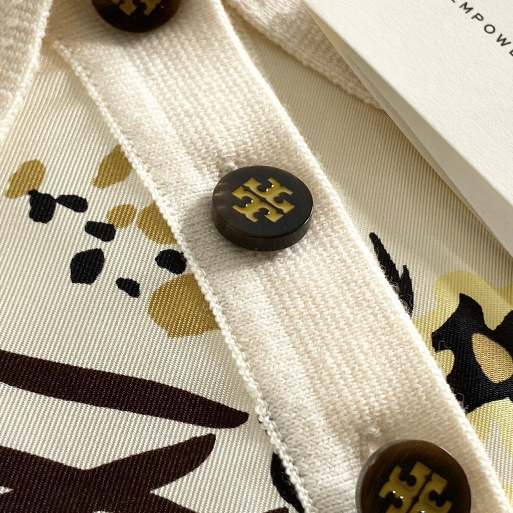 7e3 【タグ付き】定価69,300円 TORY BURCH トリーバーチ シルク