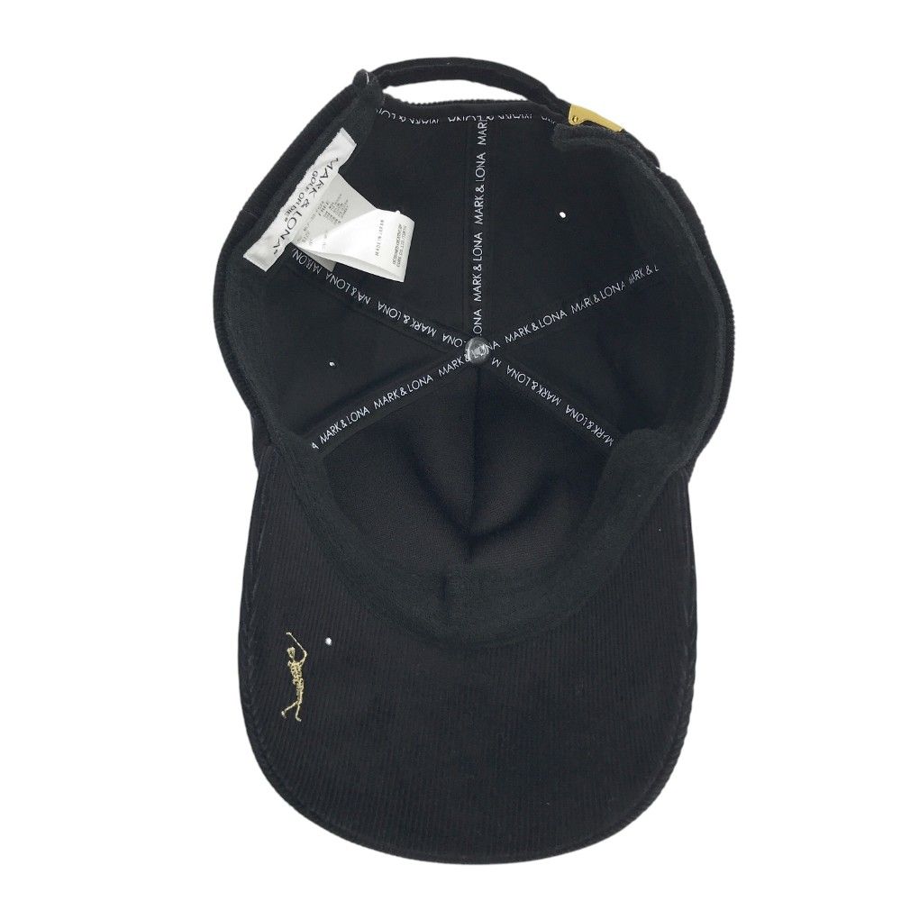 MARK&LONA ブラックポロワンピース ノエラ NOELA 【WEB限定】ロゴ刺繍ポロワンピ （ブラック