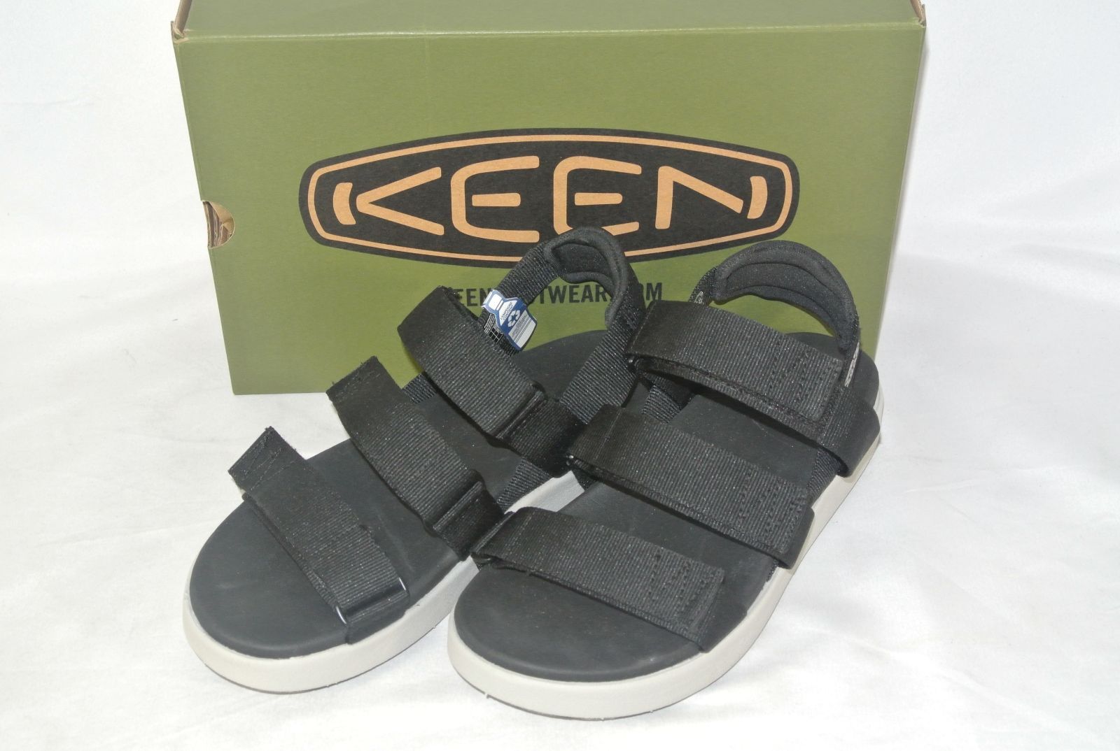 アウトレット KEEN ELLE STRAPPY キーン エル ストラッピー ブラック 黒 レディース サンダル 1026138 24CM | | 処分