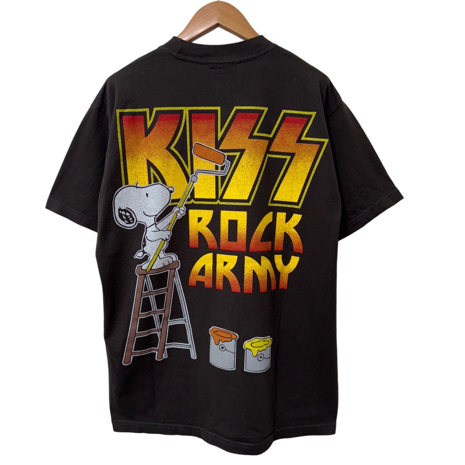 ラスト1点　KISS キッス SNOOPY tシャツ XL JEEP 大好き様専用】⭐︎KISS スヌーピー Tシャツ XL⭐︎ - メルカリ