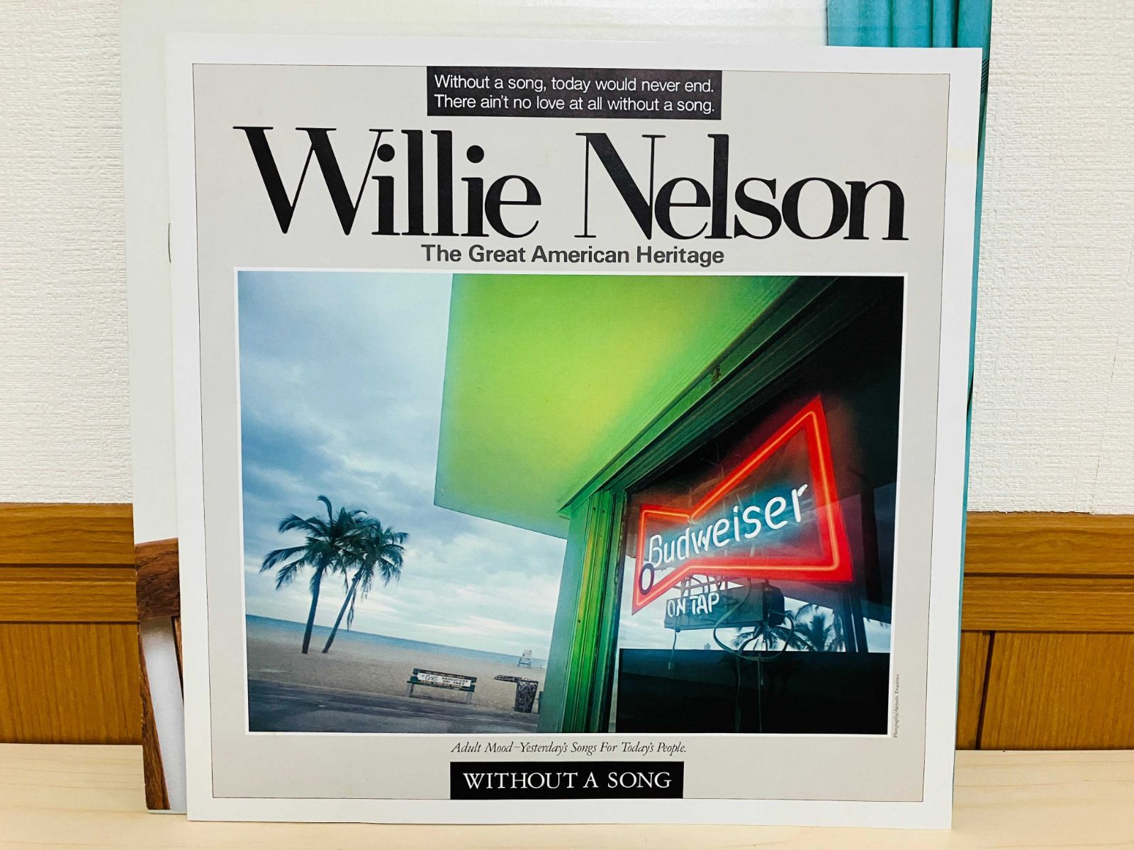 LP WILLIE NELSON WITHOUT A SONG / ウィリー・ネルソン 枯葉