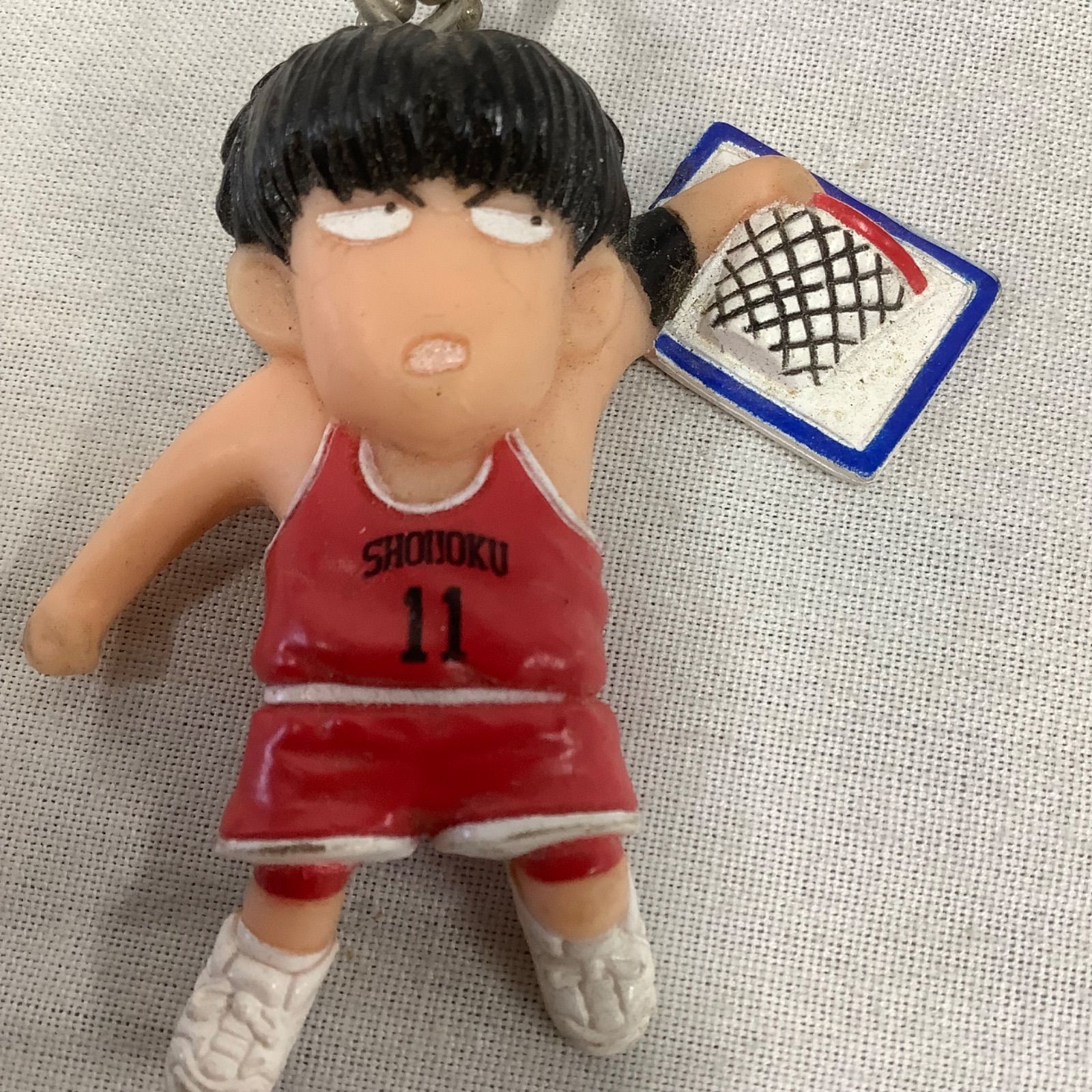 レトロ SLAM DUNK キーホルダー 流川・福田 2個セット C779