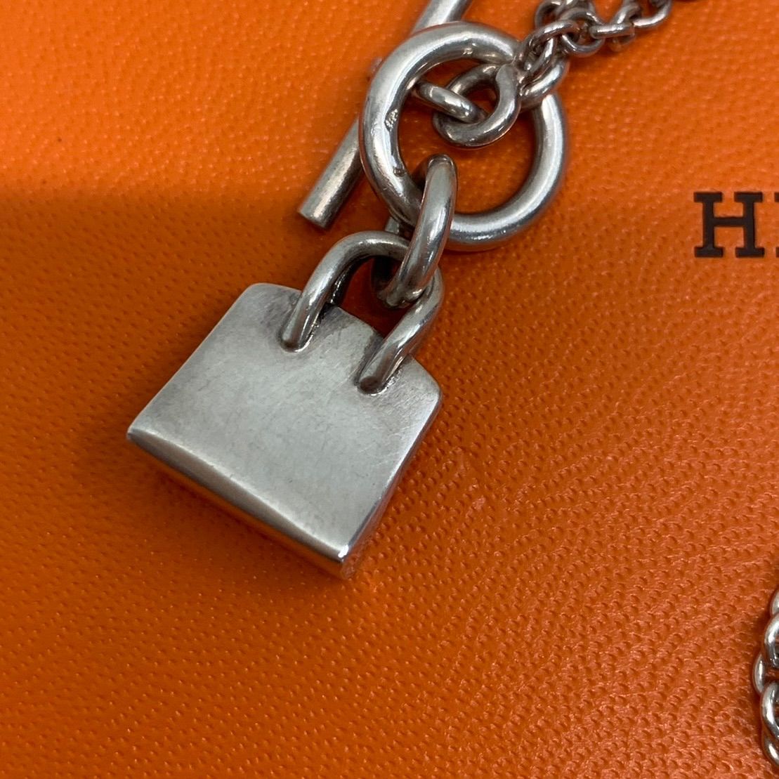 ◾︎HERMES エルメス バーキン アミュレット ネックレス AG925