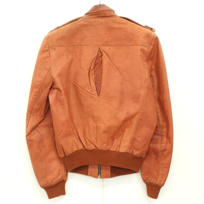 70s vintage gandalf ガンダルフ デザイン レザージャケット メンズ M