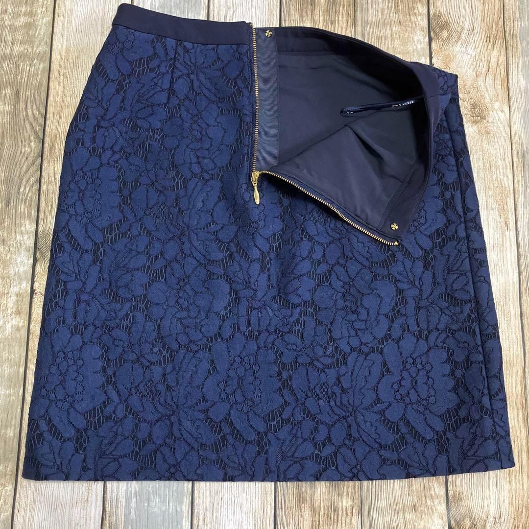 ビアンカエポカ スカート 34 美品】 BIANCA EPOCA/ビアンカエポカ 花柄 スカート 34/XS