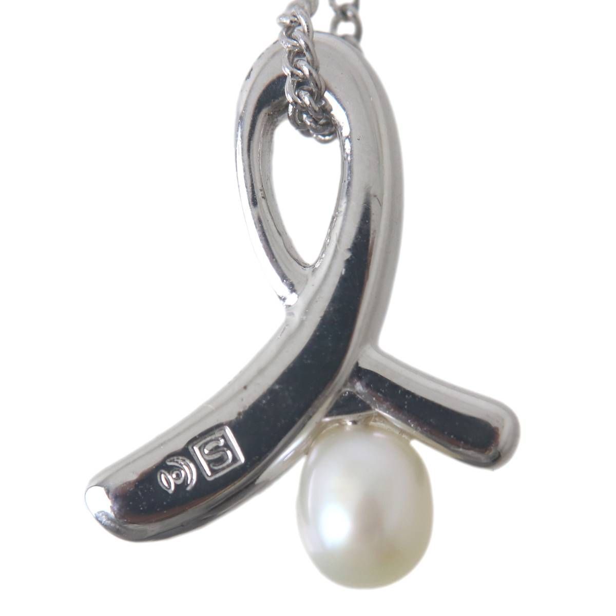 TASAKI 田崎真珠 パール ペンダントネックレス 本真珠×SILVER TASAKI 田崎真珠 パール ペンダントネックレス 本真珠×SILVER