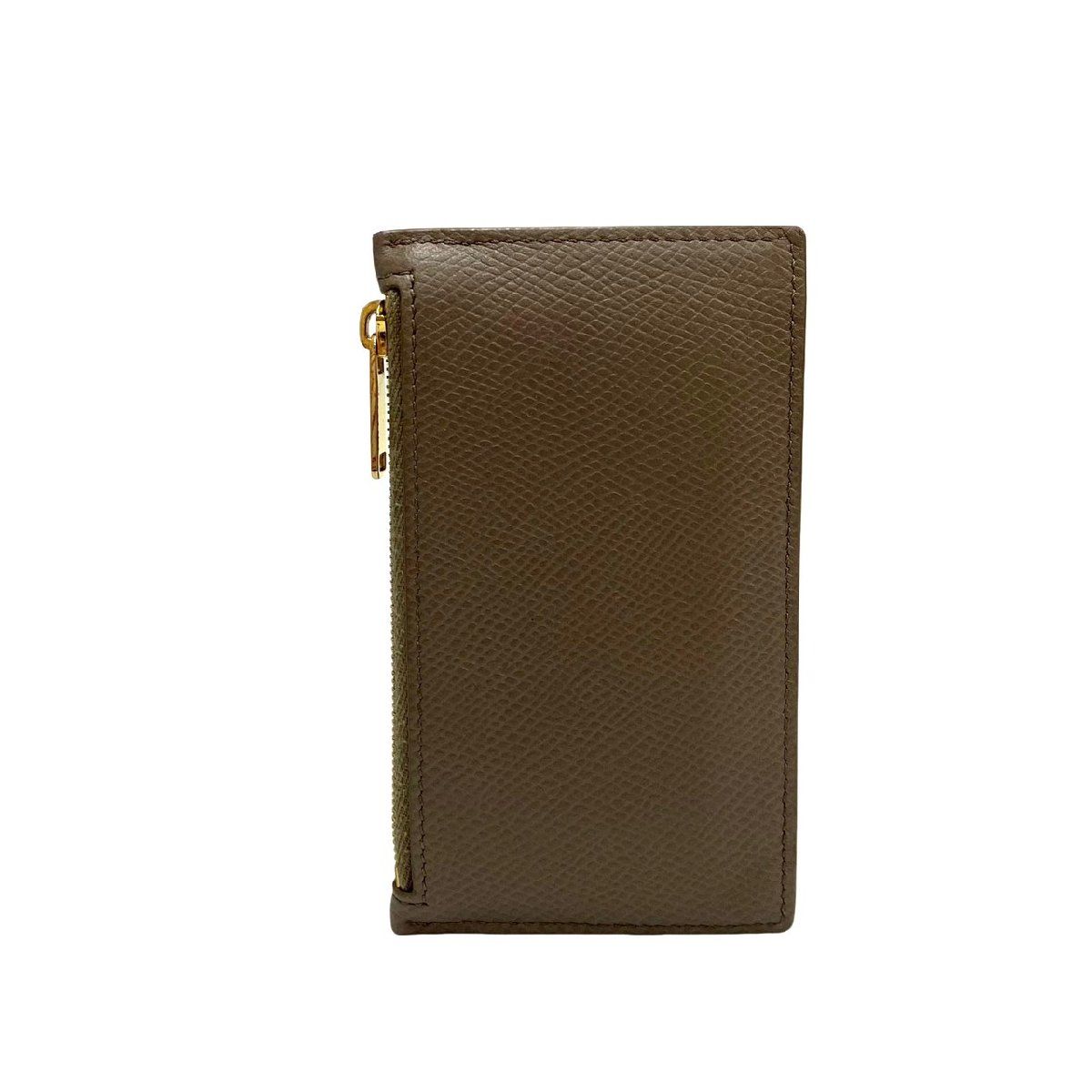 極 美品 箱 袋付 CELINE セリーヌ コンパクト ジップドカードホルダー 