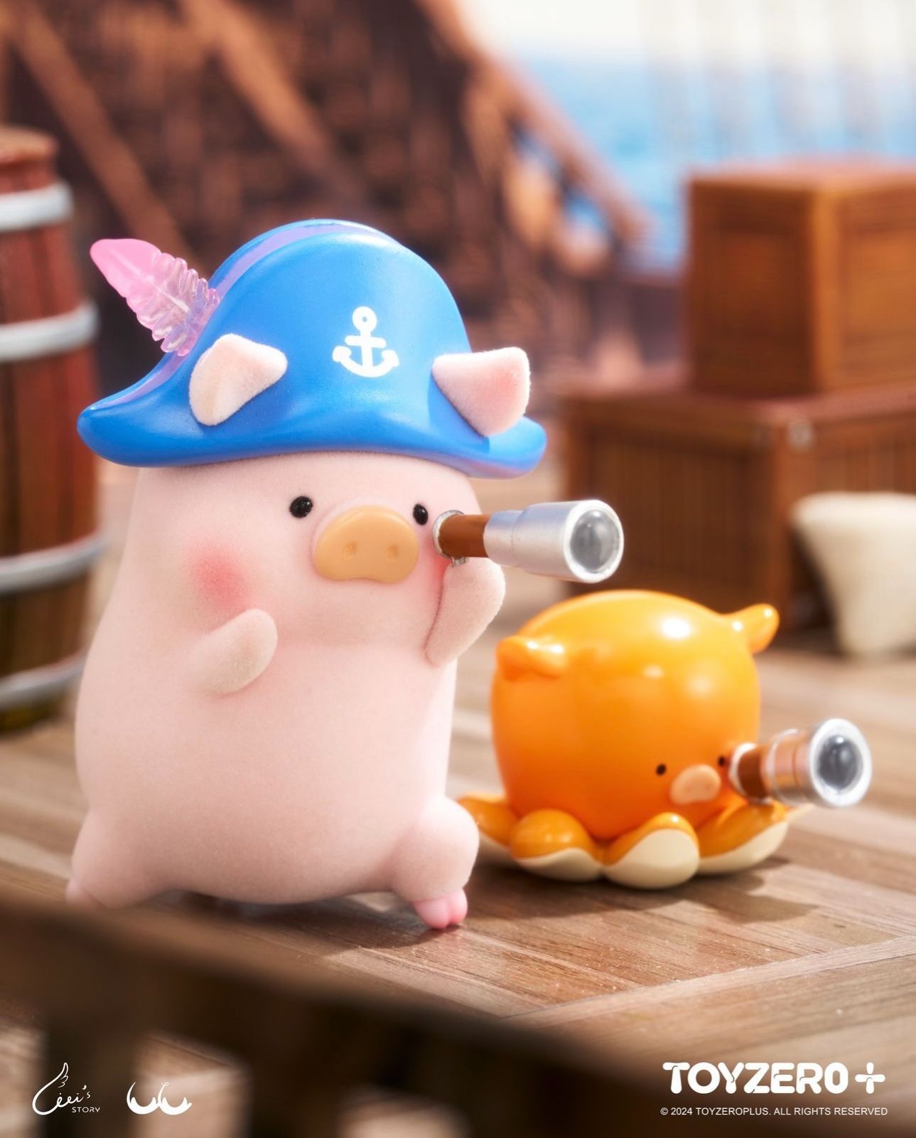 バラ売り⭕️ 子豚のlulu Ocean LULU THE PIGGY フィギュア】子豚Lulu lulu the piggy x Cici story's Ocean
