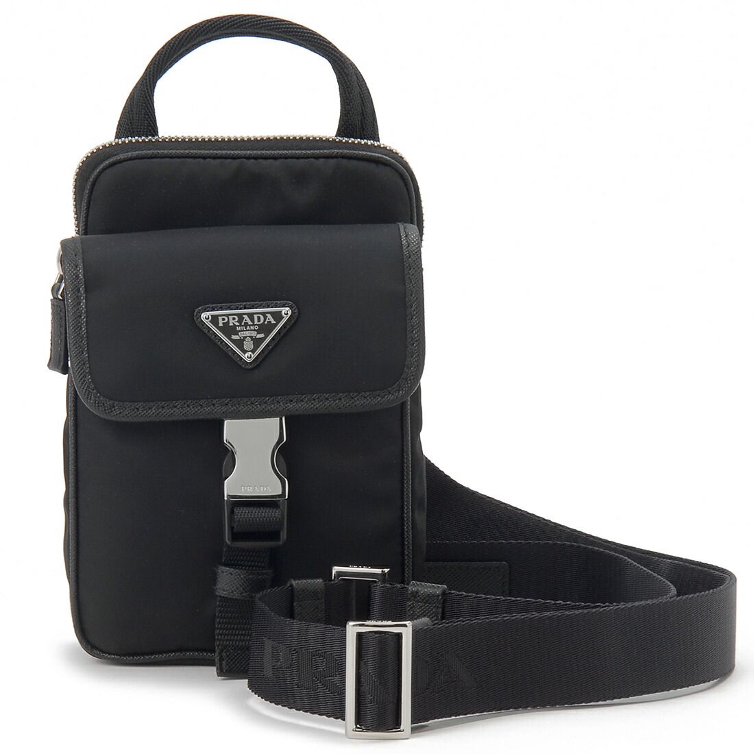 PRADA スマートフォンケース 2ZH108 2DMH ショルダーバッグ PRADA プラダ スマートフォンケース 2ZH108 2DMH メンズ
