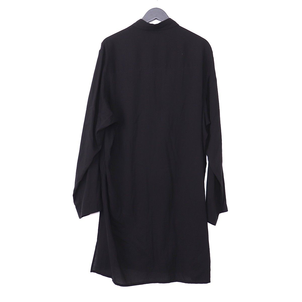 ★Yohji Yamamoto Collections★アシンメトリー ブラウス Yohji Yamamoto FEMME(ヨウジヤマモトファム) 22SS SAMPLE Silk