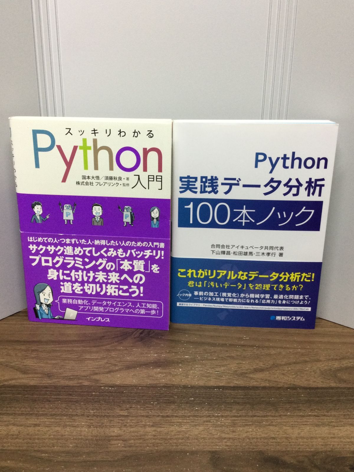 プログラミング関連本2冊セット Python実践データ分析100本ノック 