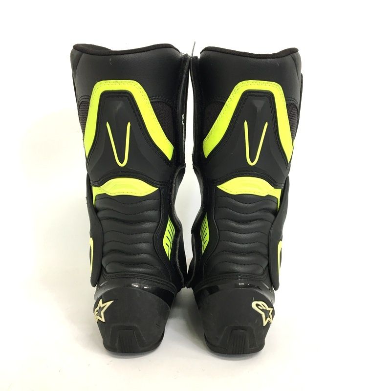 alpinestars SMX-6 v2 バイクブーツ ブラック イエロー 22.5cm