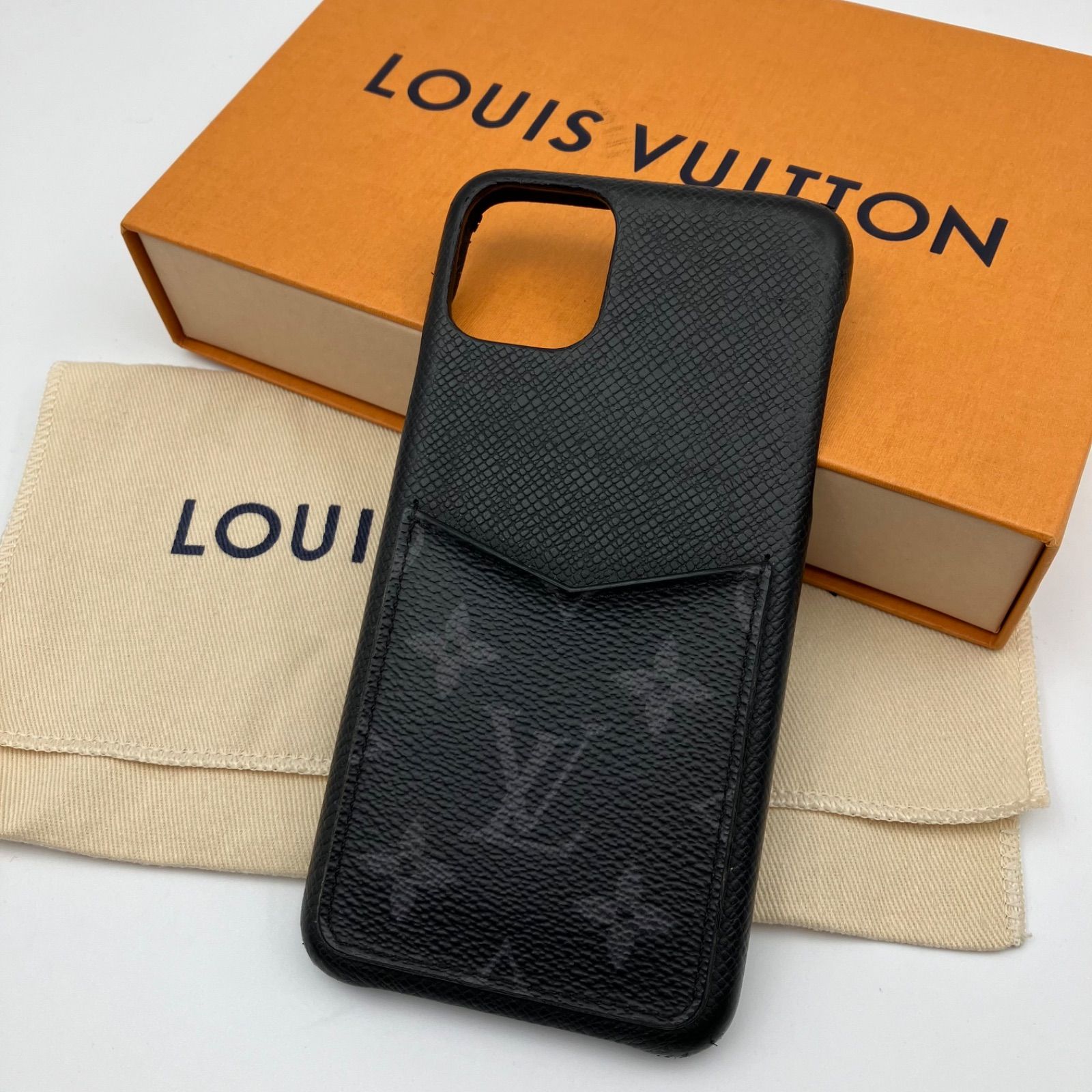 LOUIS VUITTON LV ルイヴィトン スマホケース iPhoneケース iPhoneカバー 11Pro Max バンパー ブラック 黒  モノグラム SG153-9 - メルカリ