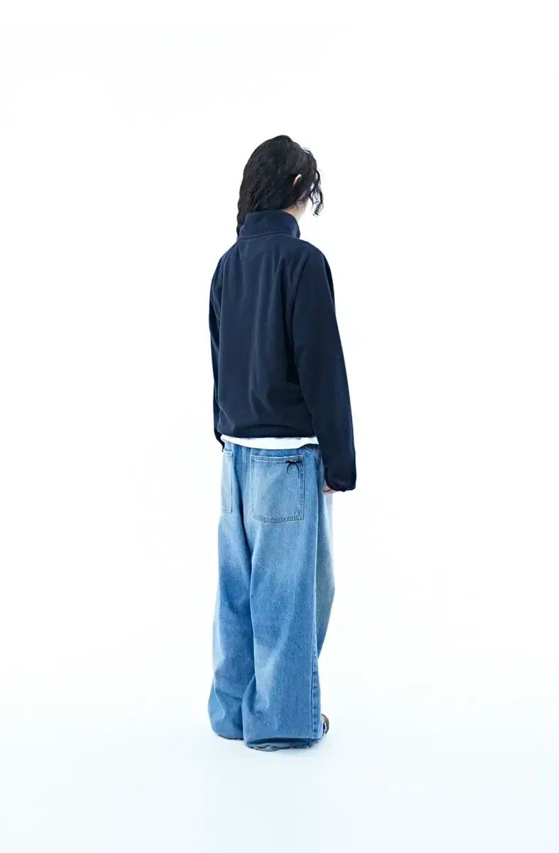 フリース ネイビー