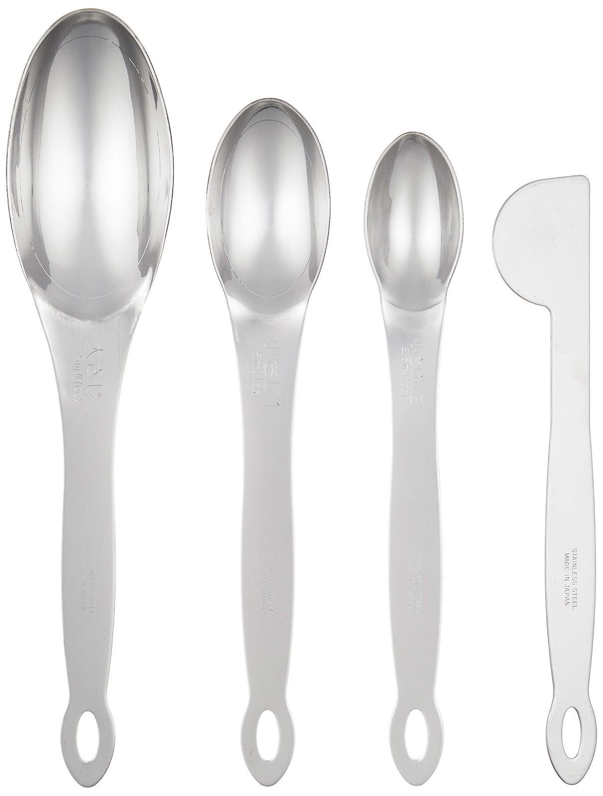 メジャー スプーン ストリームライン 4 PCS パール金属 C 2980