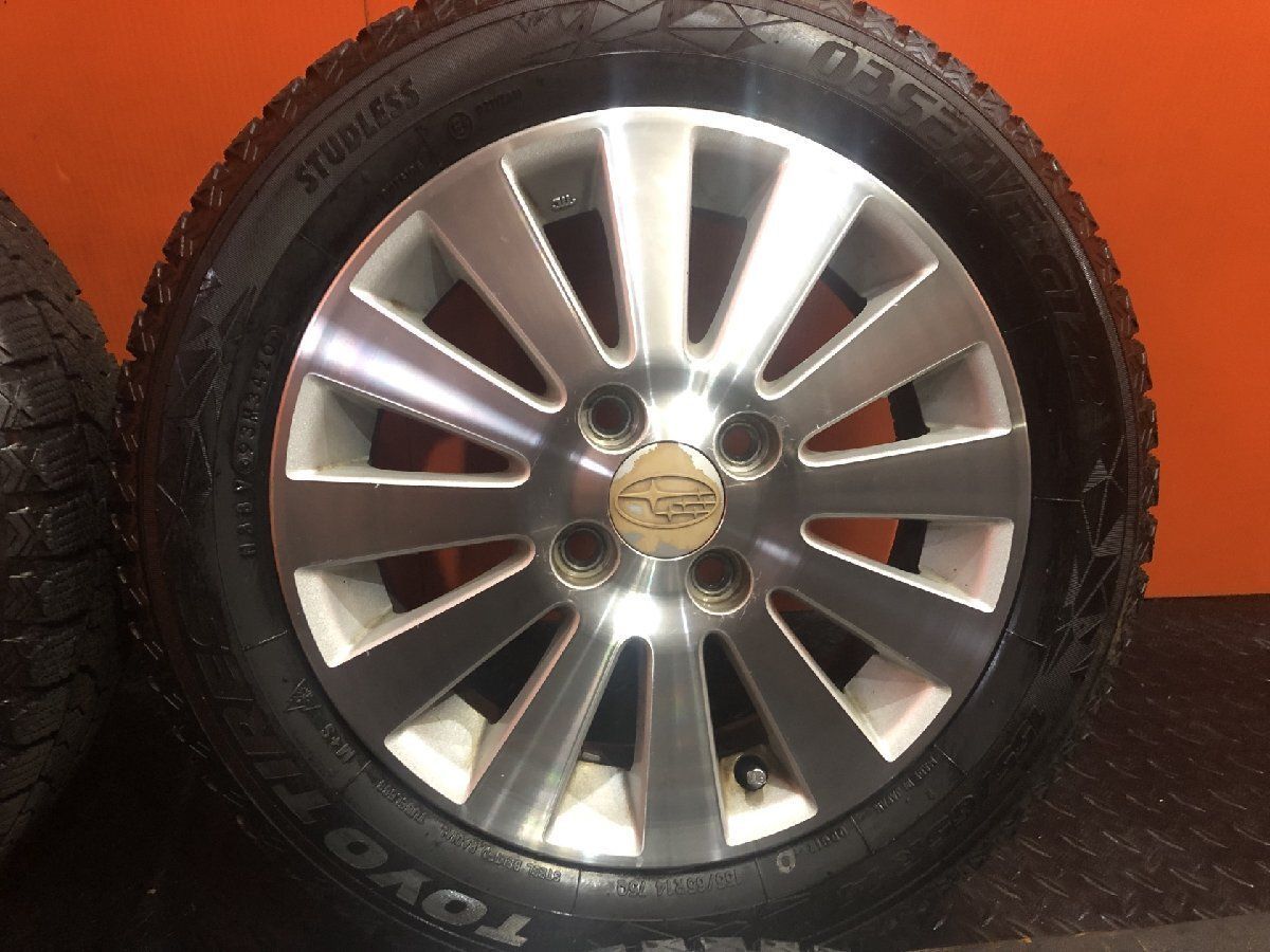 TOYO OBSERVE GIZ2 155/65R14】スタッドレス【スバル ステラ 純正  