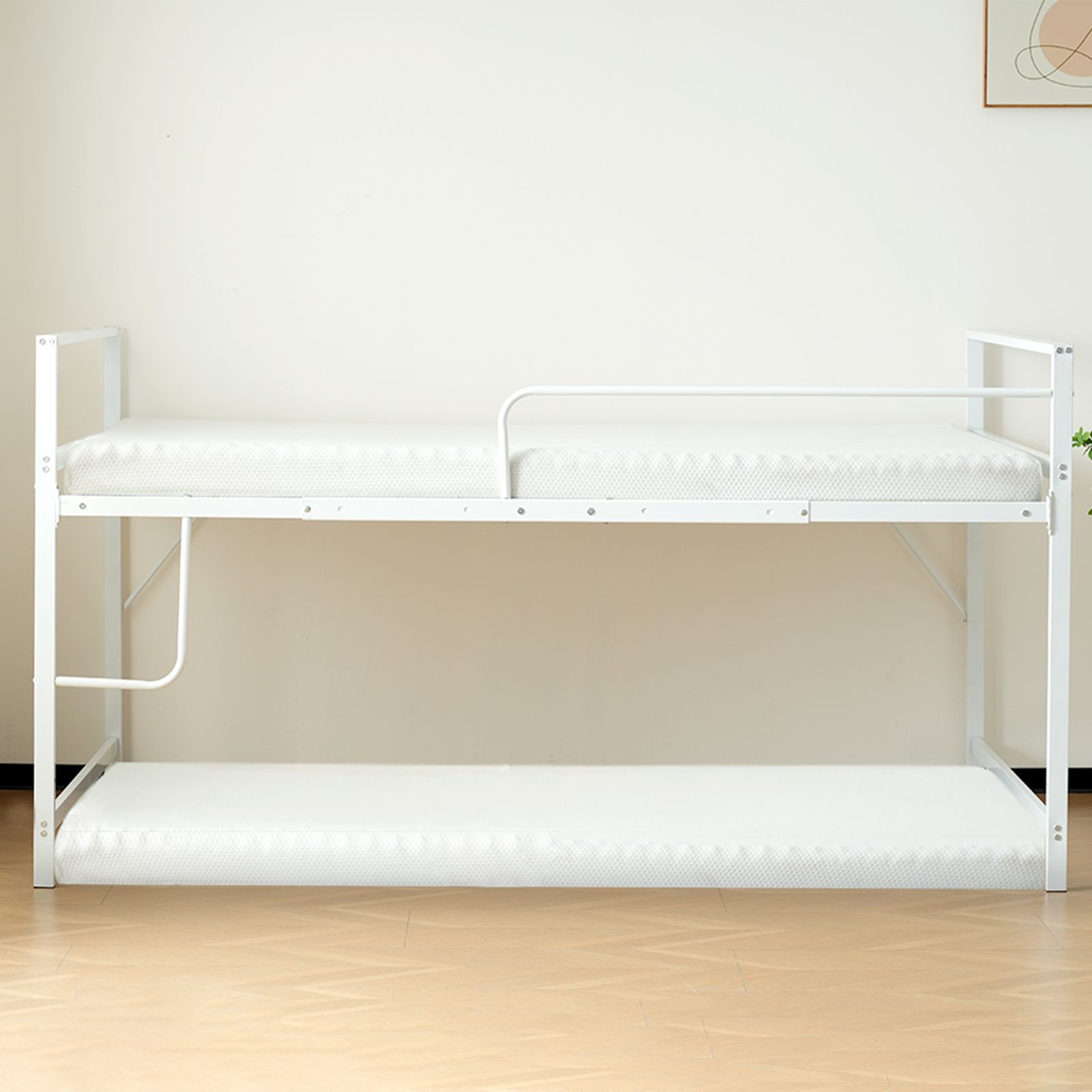 高さ110cm】ロフトベッド パイプベッド シングル システムベッド ロー