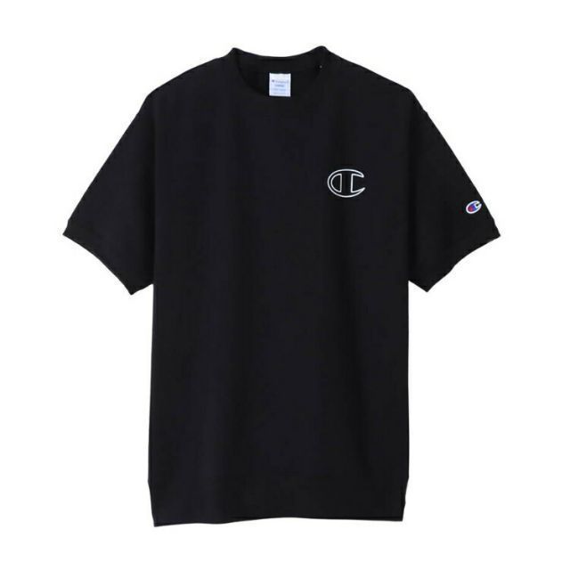 HANES ヘインズ SHORT SLEEVE SWE ブラック Mサイズ C3-X016 90 | スポーツ 運動 ウエア ウェア 服 衣類 トップス ショートスリーブ ハーフスリーブ 半袖 着心地 コットン 綿 スウェット 裏起毛 ポリエス