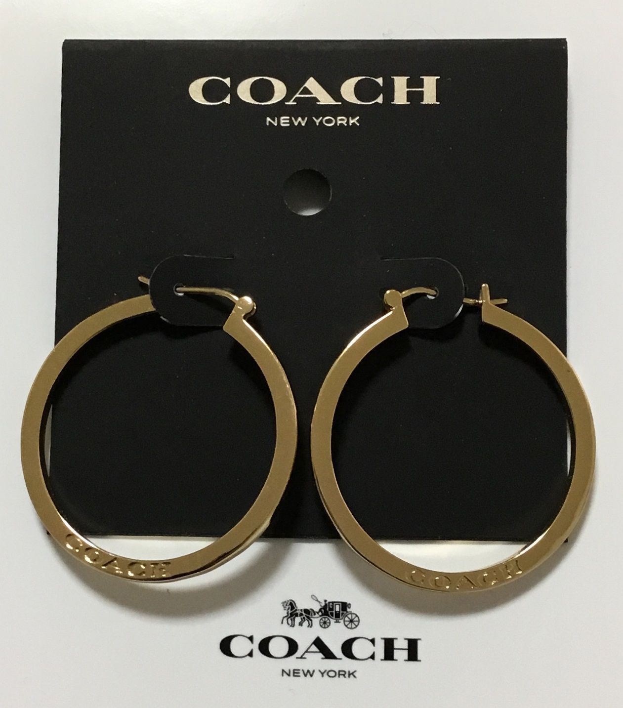 COACH ピアス リングアクセサリー - ピアス(両耳用)