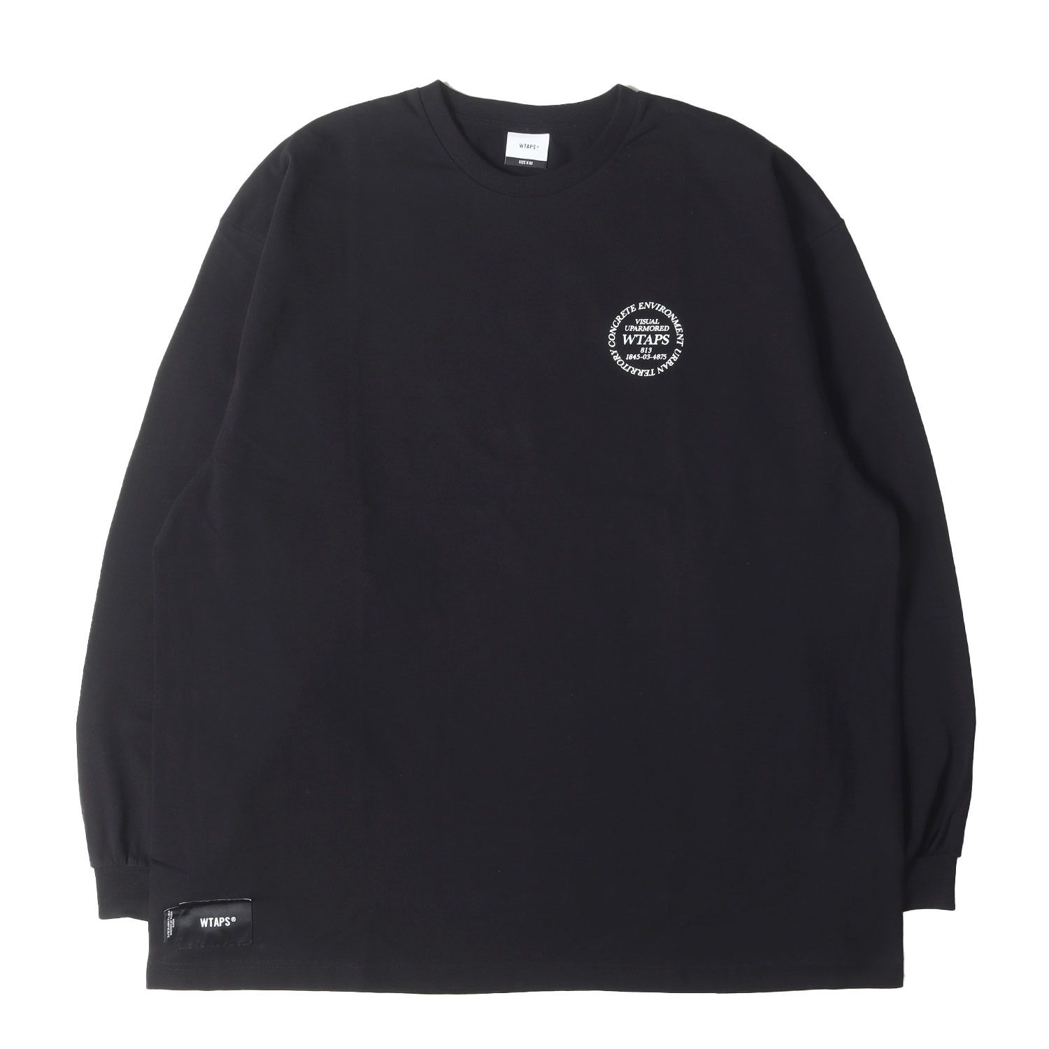 新品】WTAPS ダブルタップス Tシャツ ブラック 黒 サイズ:L
