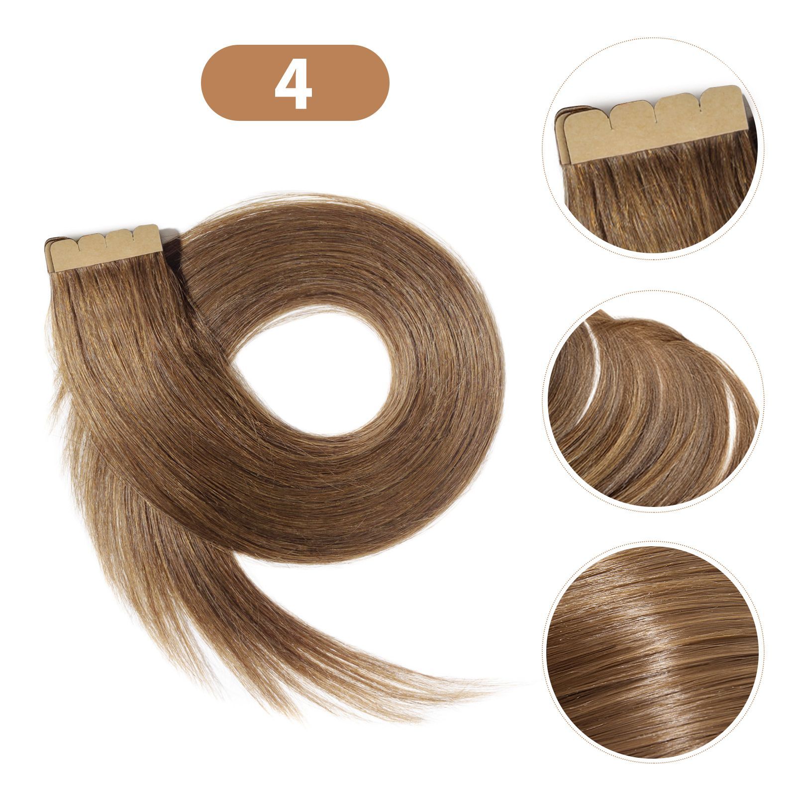 シールエクステ 人毛シールエクステ 最高級バージンレミー人毛100