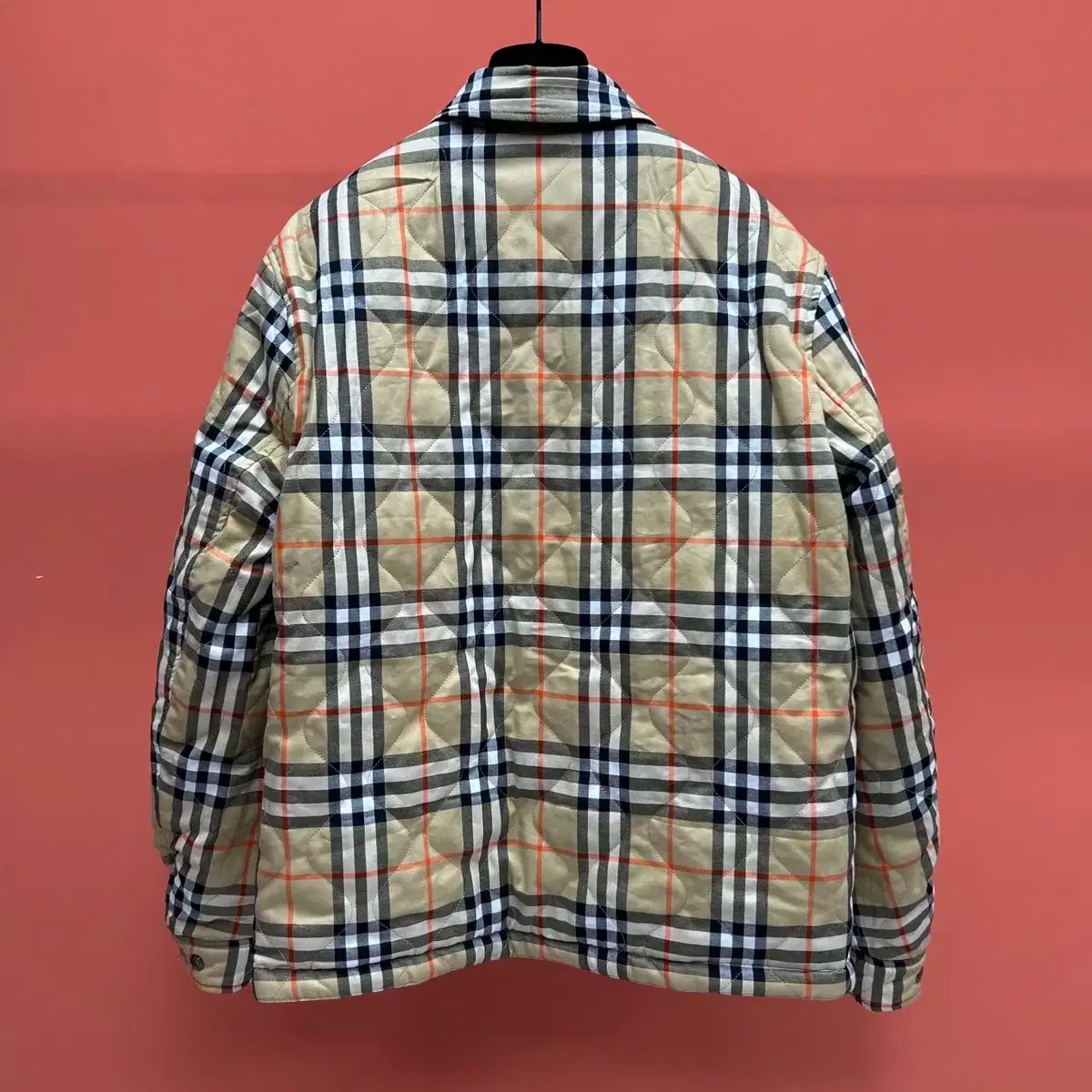 美品 レア　バーバリーブラウン系チェック カジュアルジャケット【y2k】 BURBERRY(バーバリー ) ユニセックス カジュアル ロゴ ベージュ