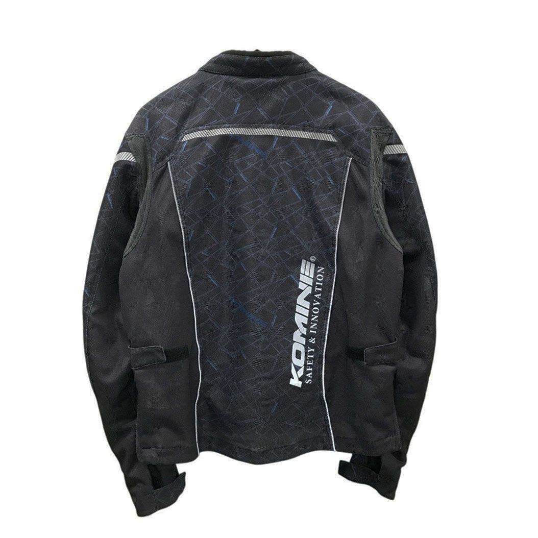 コミネ バイク ジャケット JK-128 メンズ 黒 ブラックマーブル XL Amazon | [KOMINE] バイク用ジャケット 07-128 メンズ Black