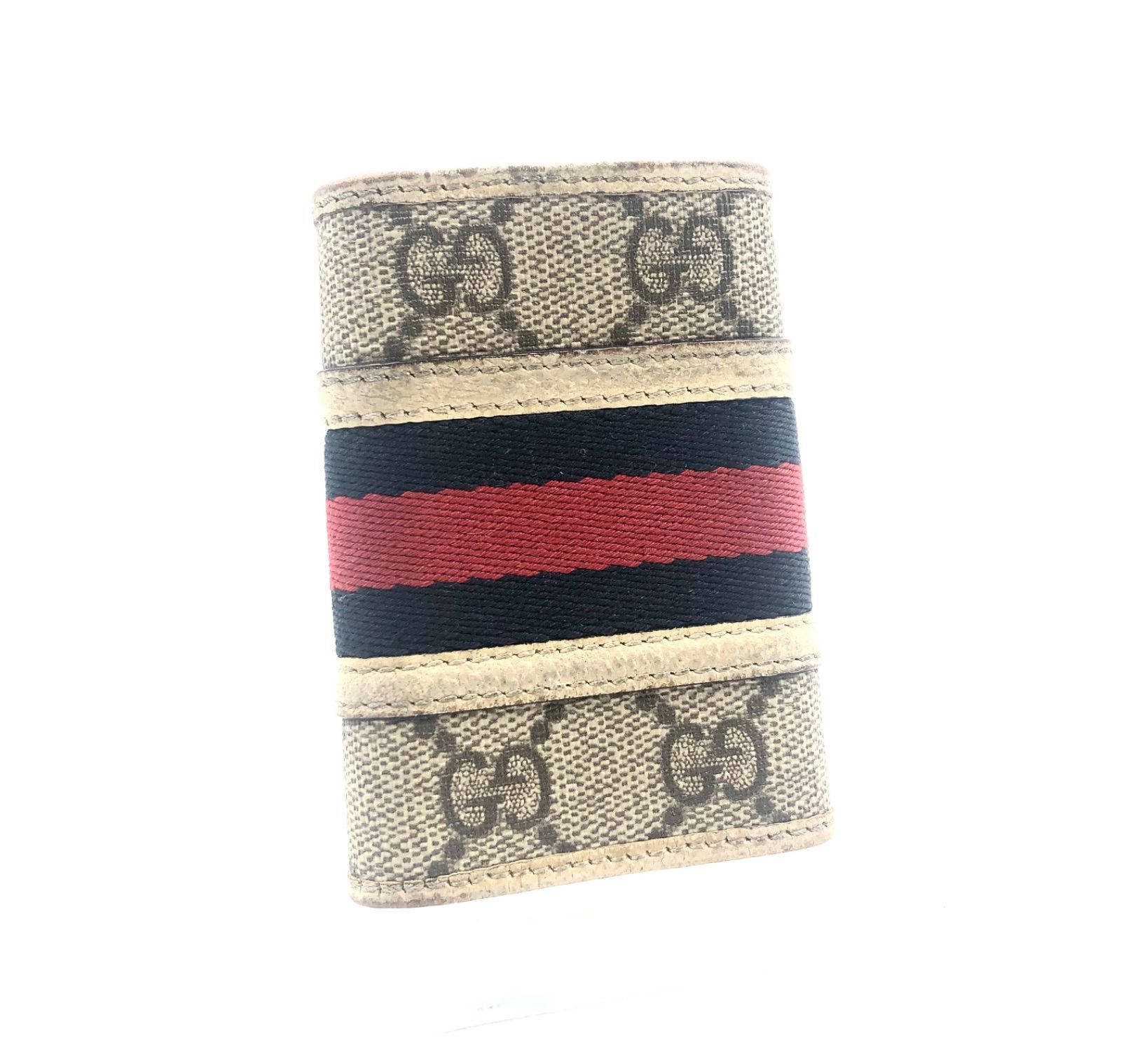 □稀少□GUCCI グッチ オフィディア 6連キーケース GGマーモント GG