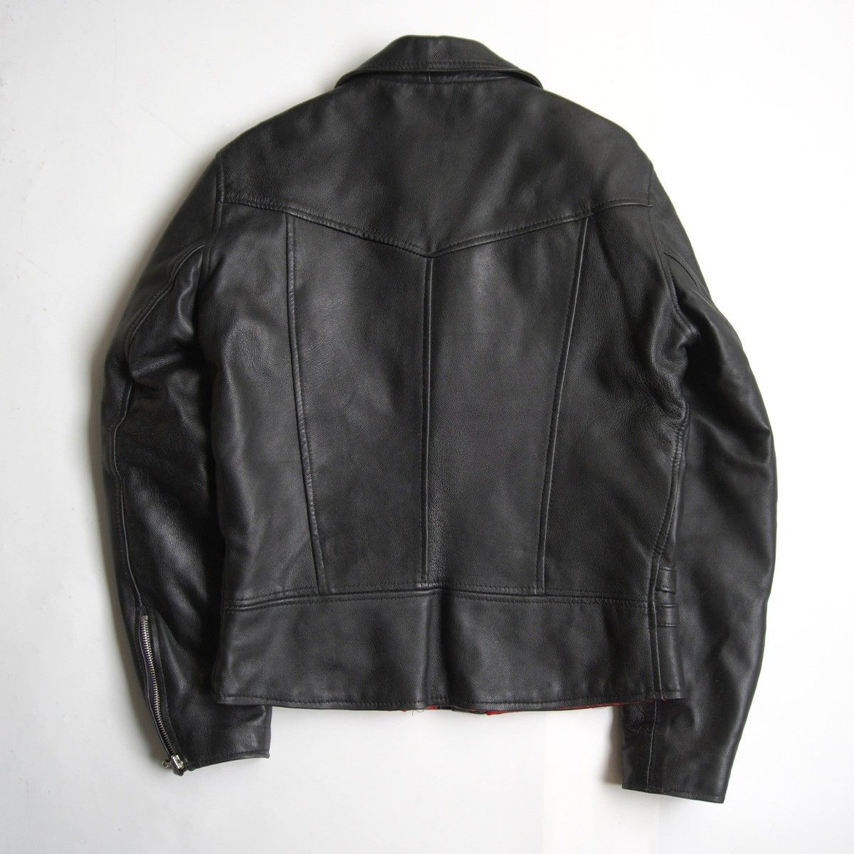 雰囲気抜群】666 triple six【UK サイドベルト ダブルライダース