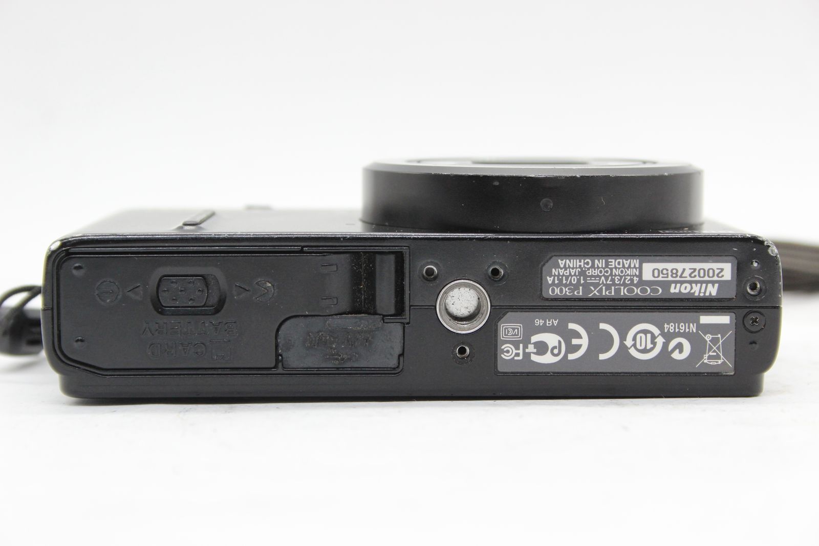 返品保証】 【元箱付き】ニコン Nikon Coolpix P300 ブラック Nikkor