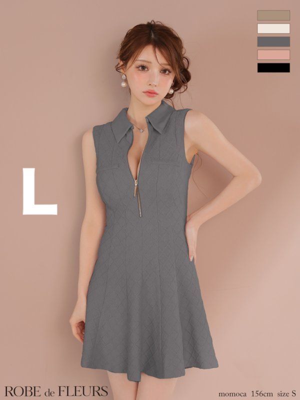 スーツ・フォーマル・ドレス ROBE de FLUERS ROBE de FLEURS チャイナ風ドレス スーツ・フォーマル・ドレス