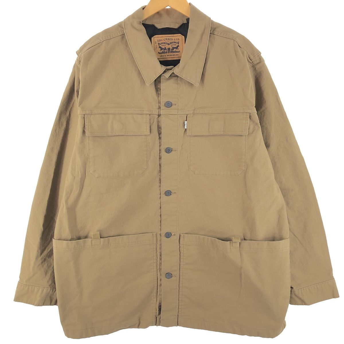古着 リーバイス Levi's ダックワークジャケット メンズXXL /eaa358947