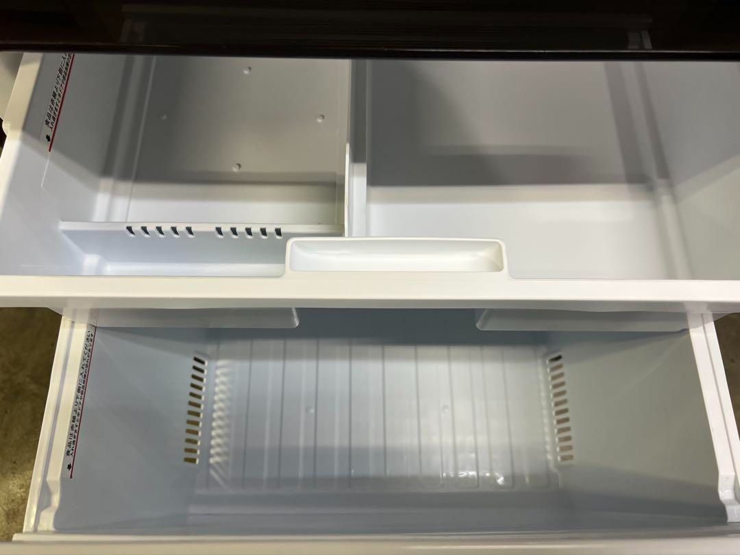 一部部品交換品済】三菱3ドア冷蔵庫365L 2020年製MR-CX37F-BR