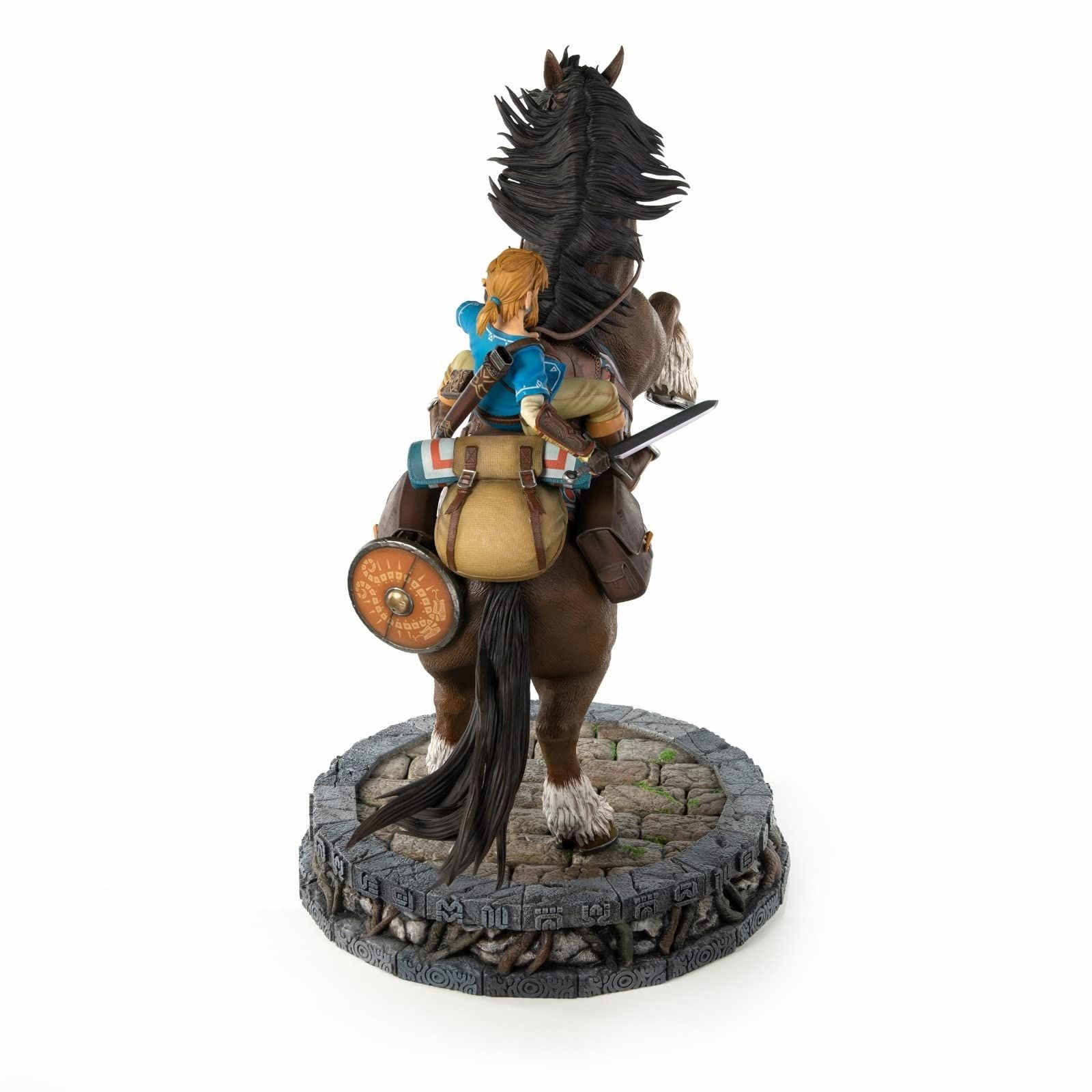 リンク on ホース 「ゼルダの伝説 ブレス オブ ザ ワイルド」 スタチュー 71GnL6A8SOL._UF350,350_QL80_.jpg