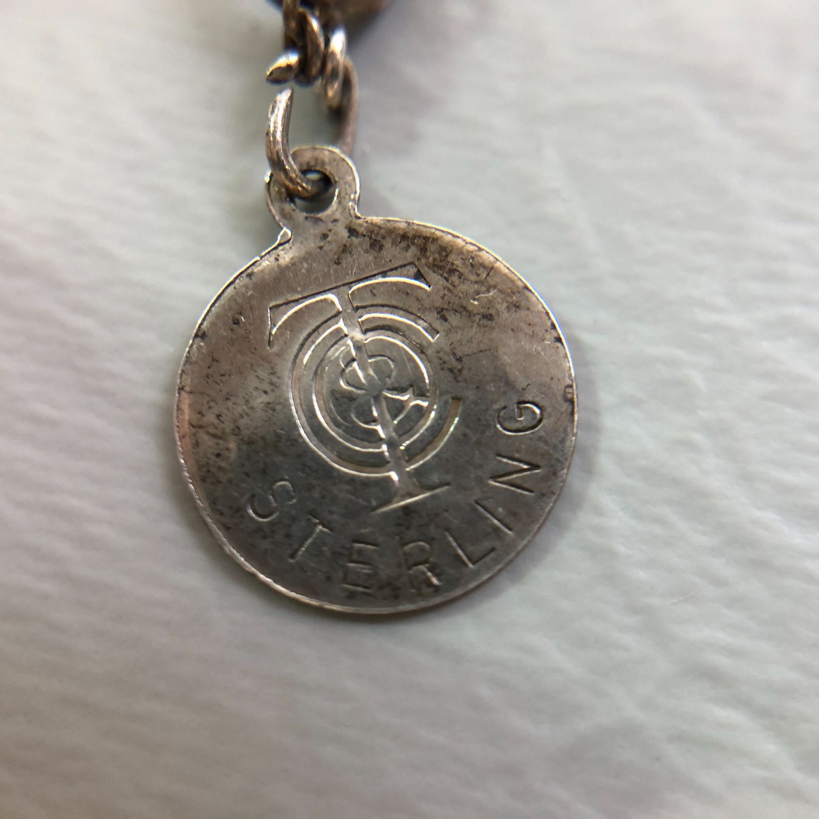 TIFFANY ティファニー ネックレス STERLING SILVER 重量約5g 10TH FSA