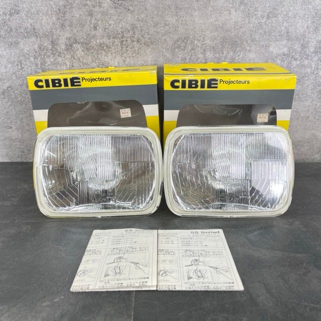 CIBIE　ヘッドライト Amazon.co.jp: CIBIE シビエ 180Φ 丸目 2灯 凸レンズ ヘッド