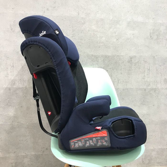 美品】Joie エレベート・フルカバー ネイビー ジュニアシート - メルカリ