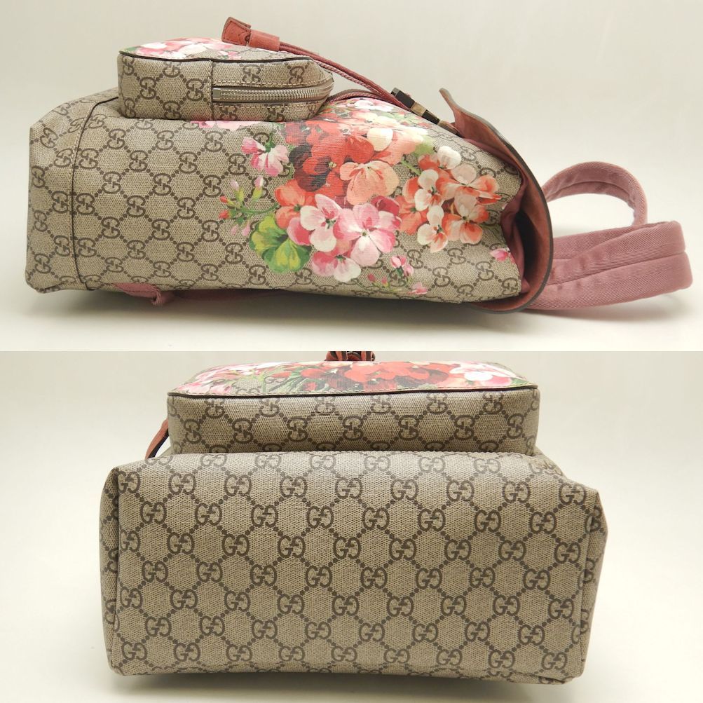 グッチ GGスプリーム GGブルームス PVCバックパック 405019 楽天市場】GUCCI グッチ GGブルームス GGスプリーム バック