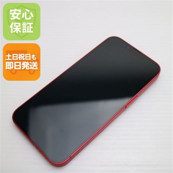 超美品 SIMフリー iPhone14 512GB レッド スマホ 土日祝発送